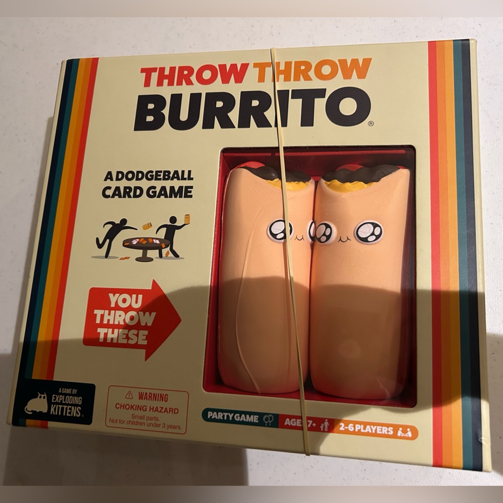 Throw Throw Burrito Dodgeball Card Game